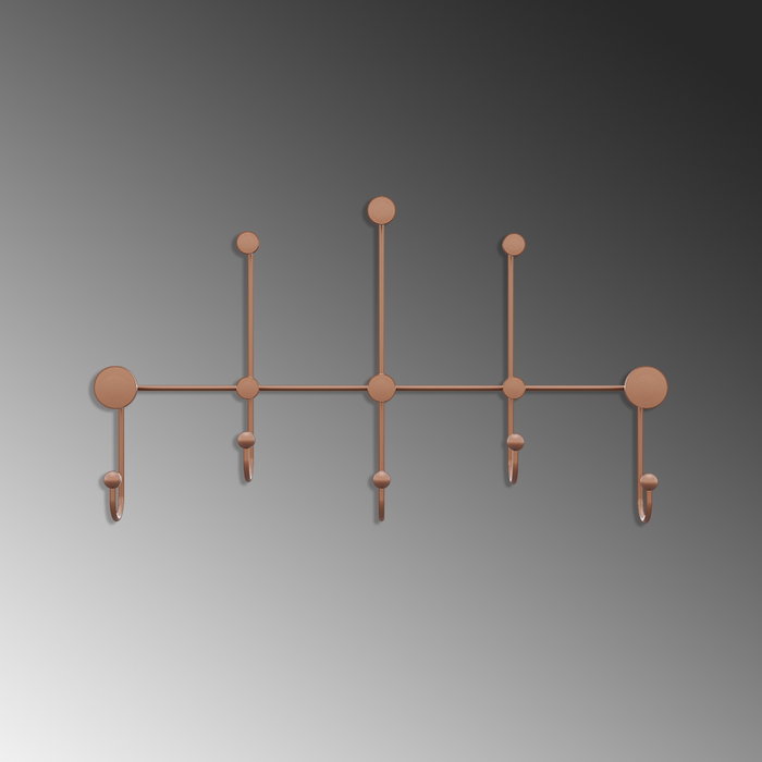 Wallity Iyon-C Gancho de pared de metal cobre Wallity Iyon-C Gancho de pared de metal cobre